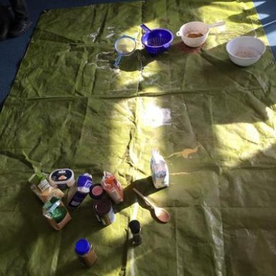 We also began getting ready for Science Week on Friday