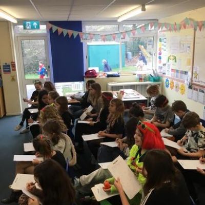 Our classroom was filled with legendary rock stars this Friday!