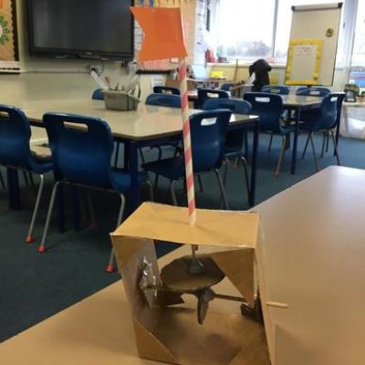 DT - Goldfinch Class then developed this knowledge by learning about Cam mechanisms